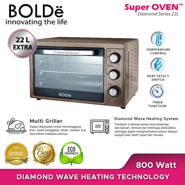 Bolde Super Oven Diamond Series 22 L - Beige